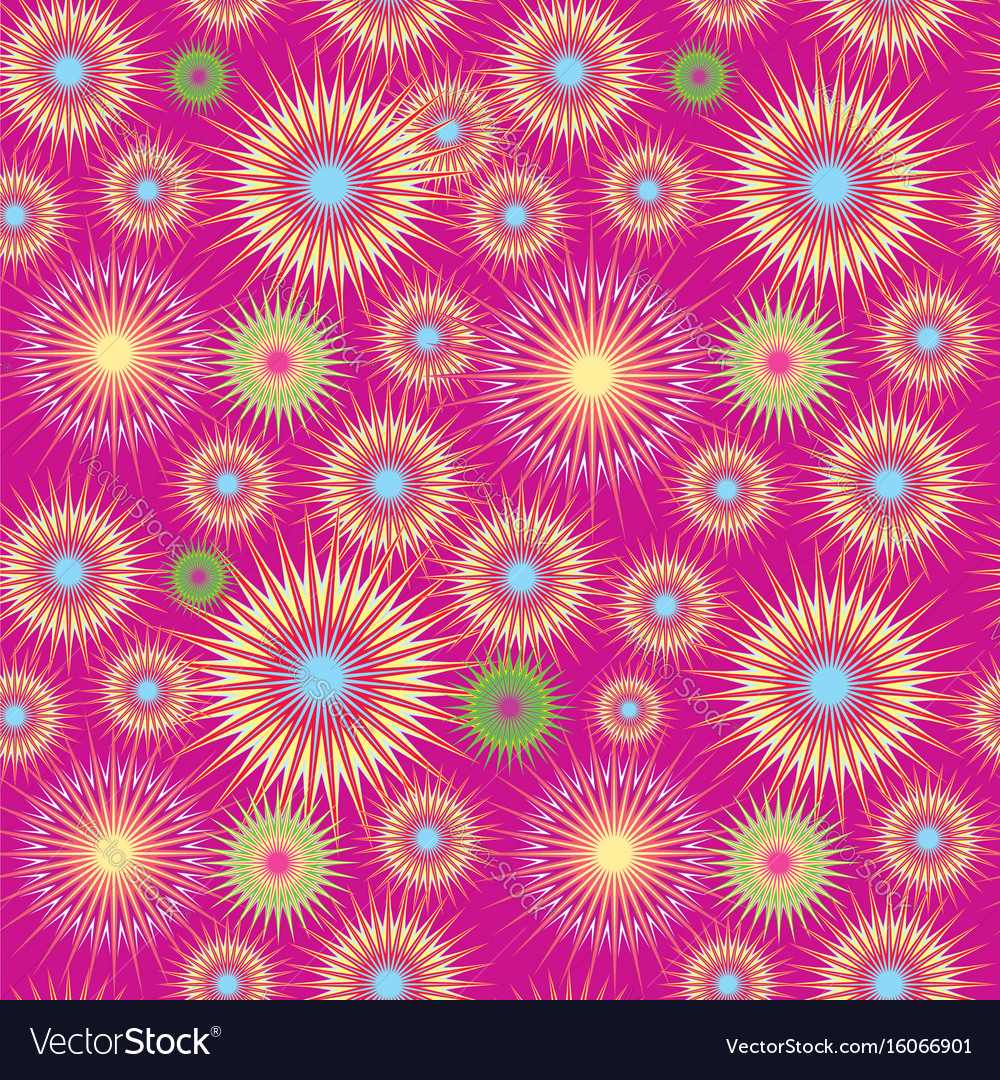 Abstract pattern firework spot background