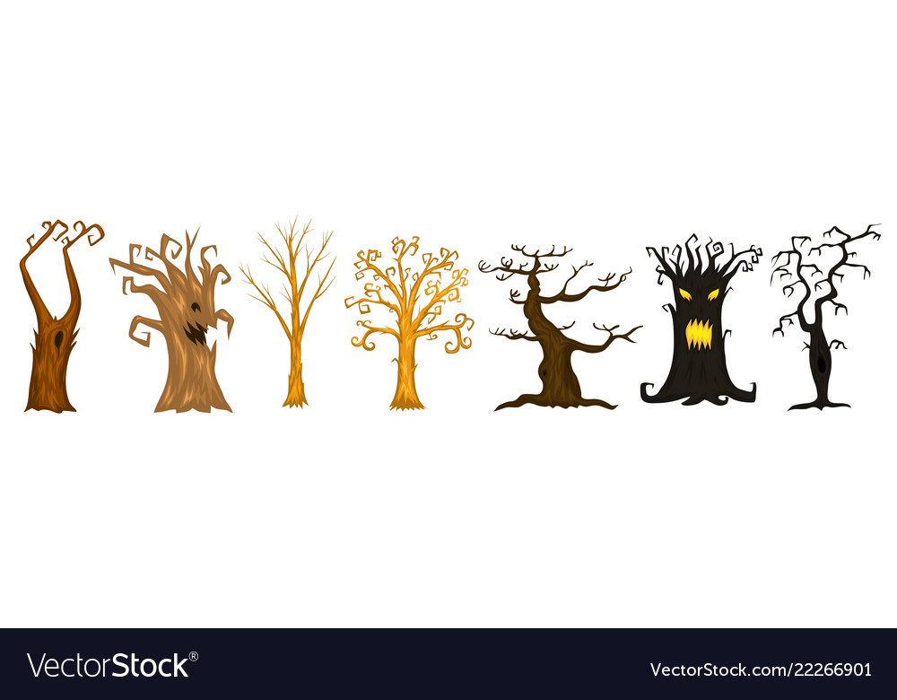 halloween trees creepy or