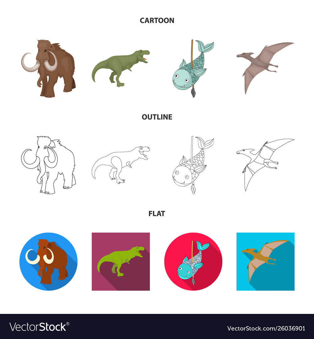 Isolated object animal and character sign