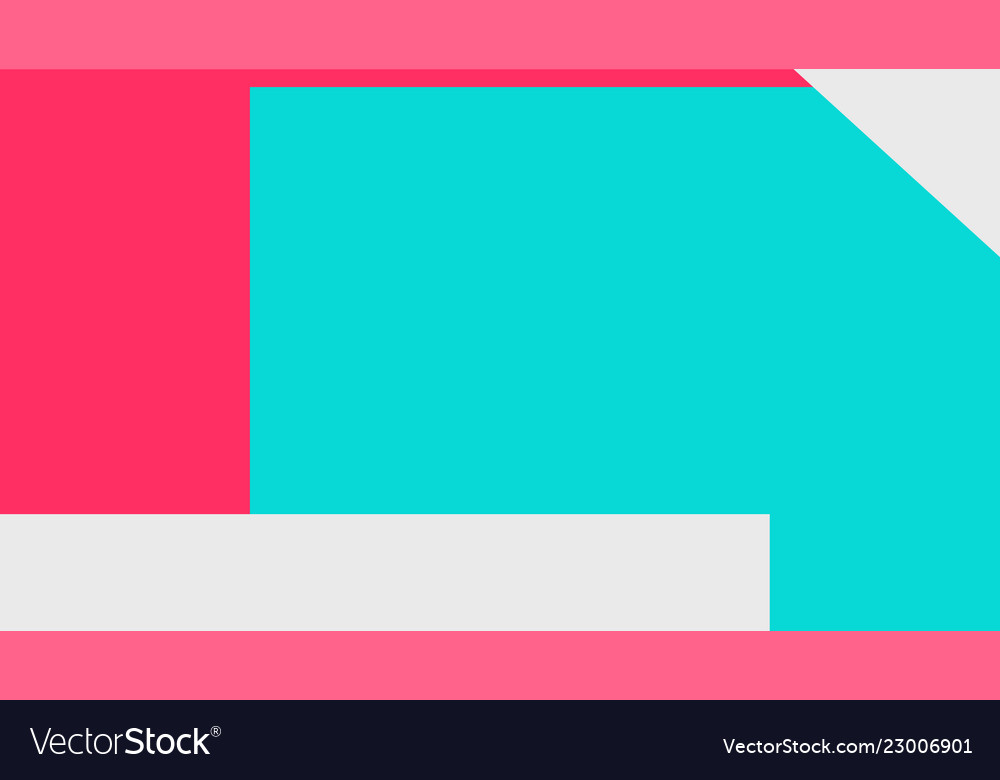 Muster mit einem farbigen Kasten weiß Hintergrund vector image Muster mit einem farbigen Kasten weiß Hintergrund