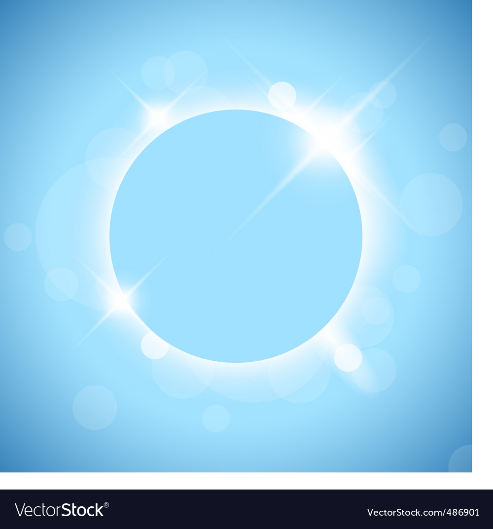 Solar Eclipse Abstract Background
