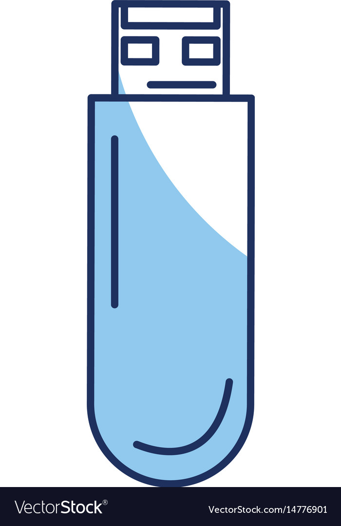 Usb memory isolated icon