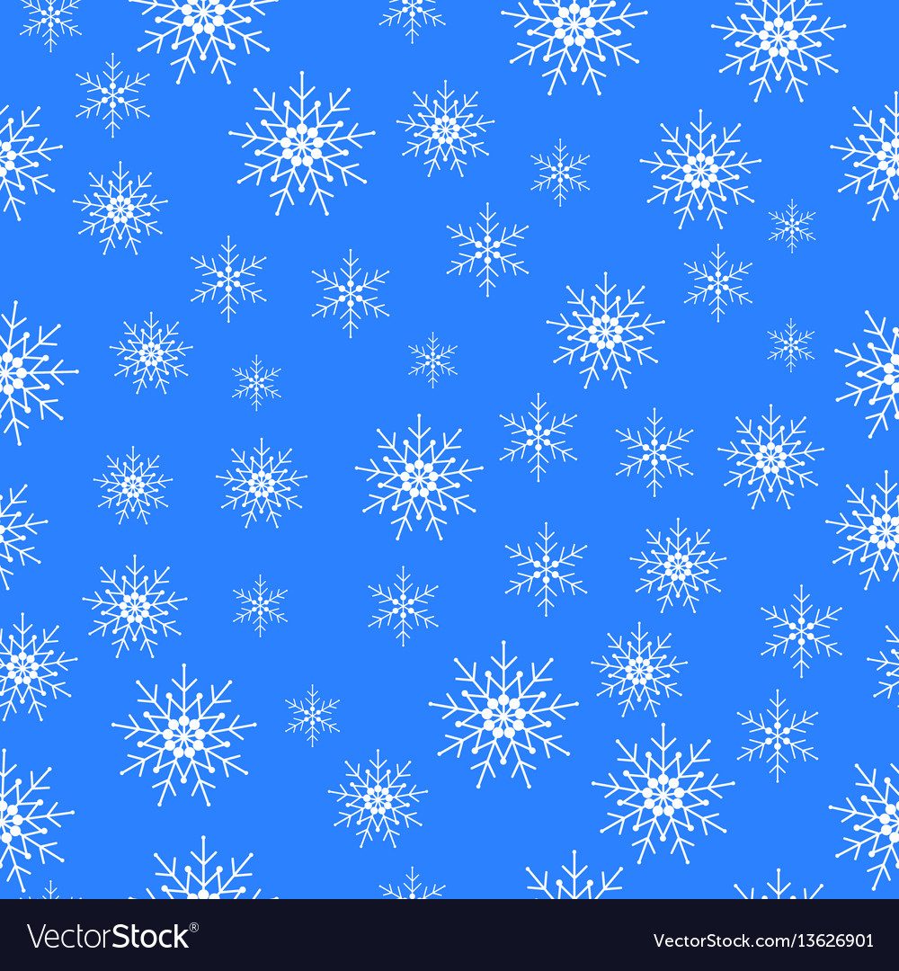 Winter Snowflake Pattern