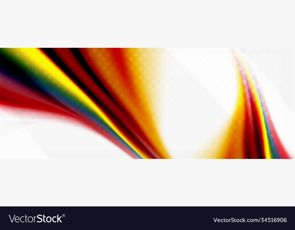Abstract background smooth flowing lines blurred