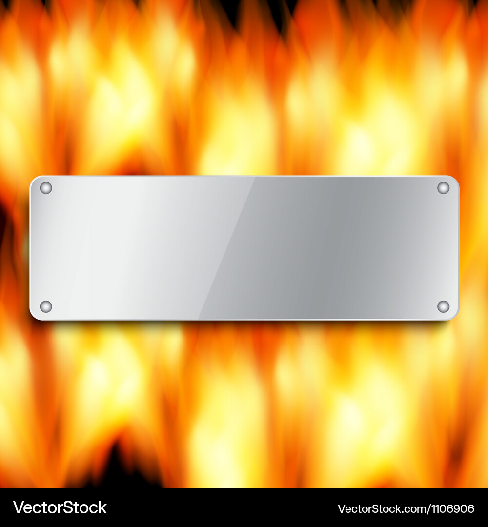 Fire background Royalty Free Vector Image - VectorStock