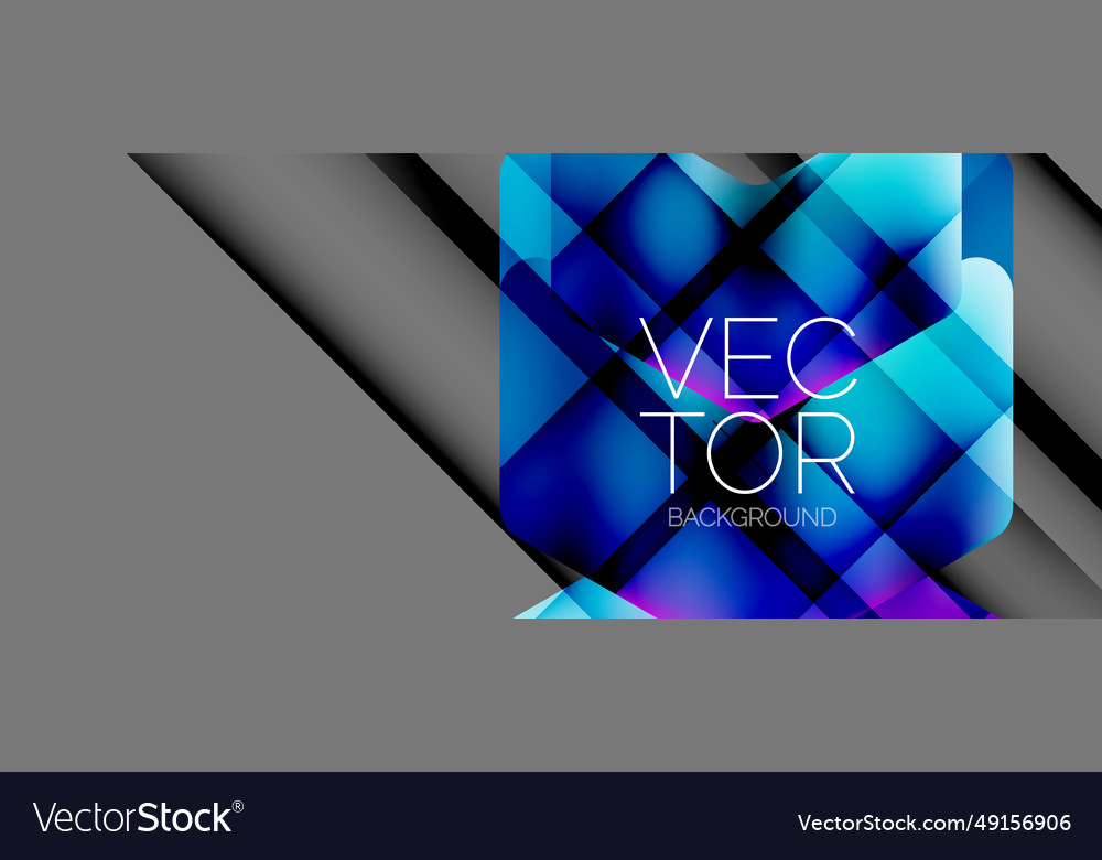 Fluid gradient arrow geometric minimal background vector image Fluid gradient arrow geometric minimal background
