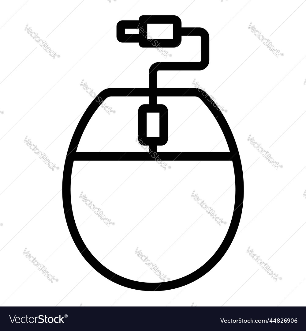 Mouse icon user interface as a simple sign