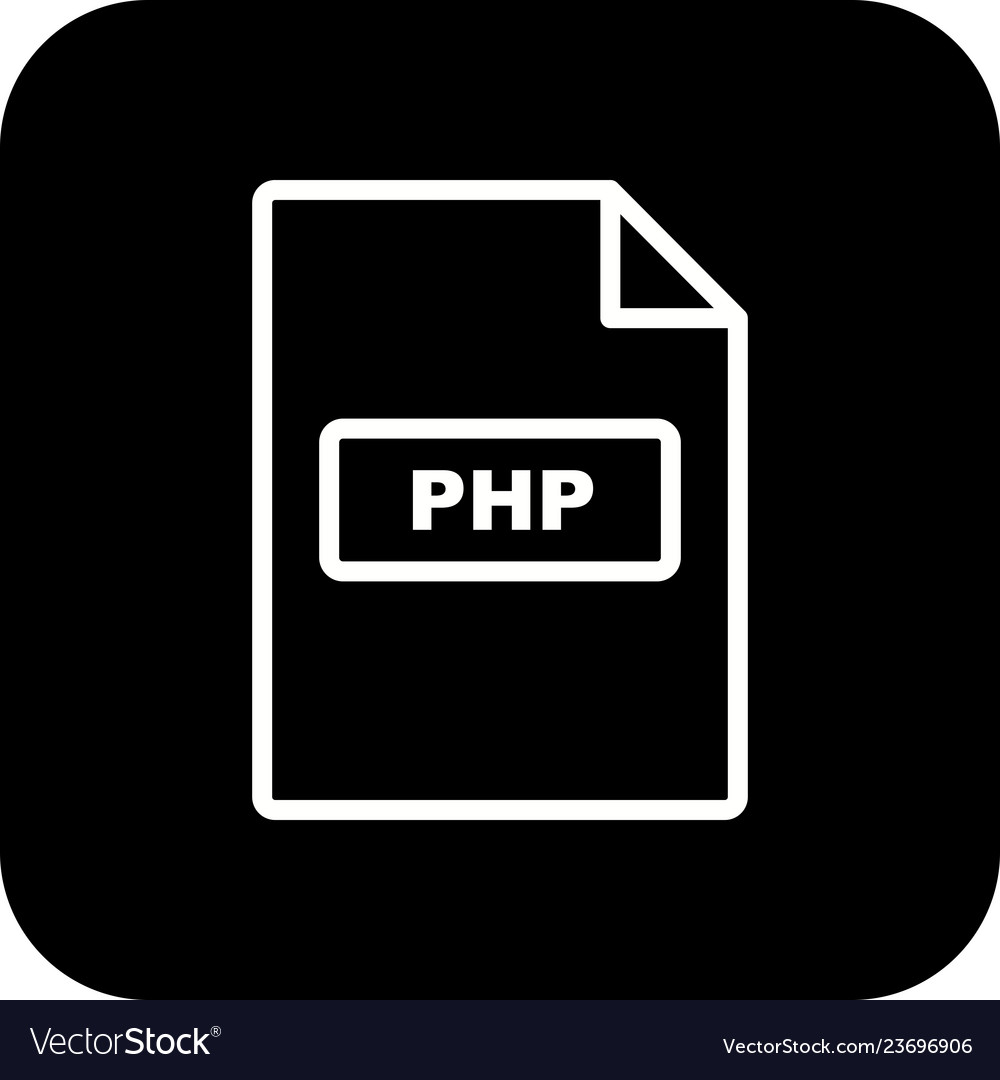 Php icon Royalty Free Vector Image - VectorStock