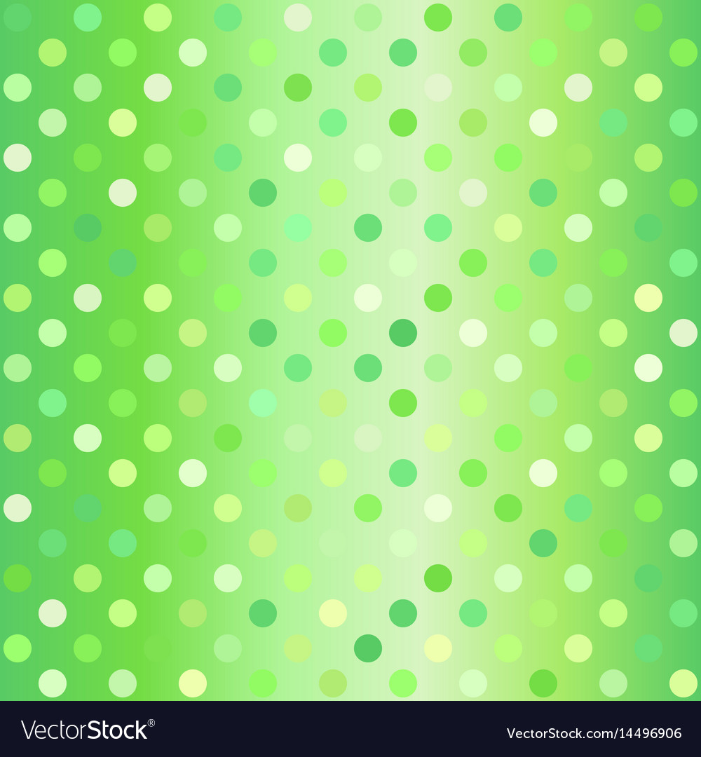 Polka dot pattern seamless gradient