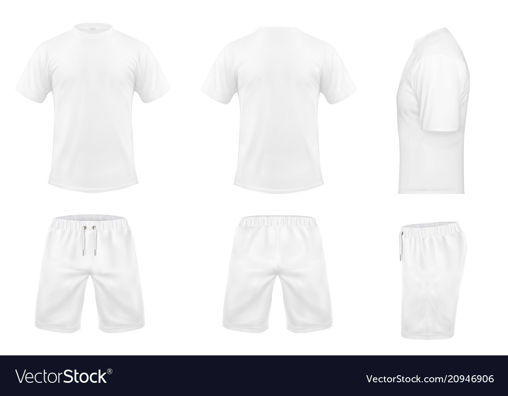 white sports undershirt