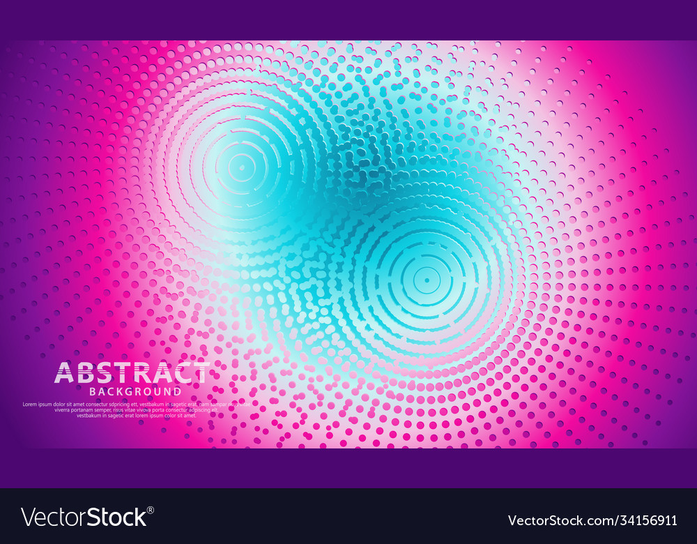 Abstract background with geometric dots vector image Abstract background with geometric dots