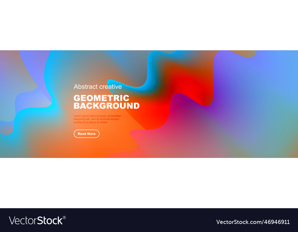 Dynamic liquid waves abstract background vector image Dynamic liquid waves abstract background