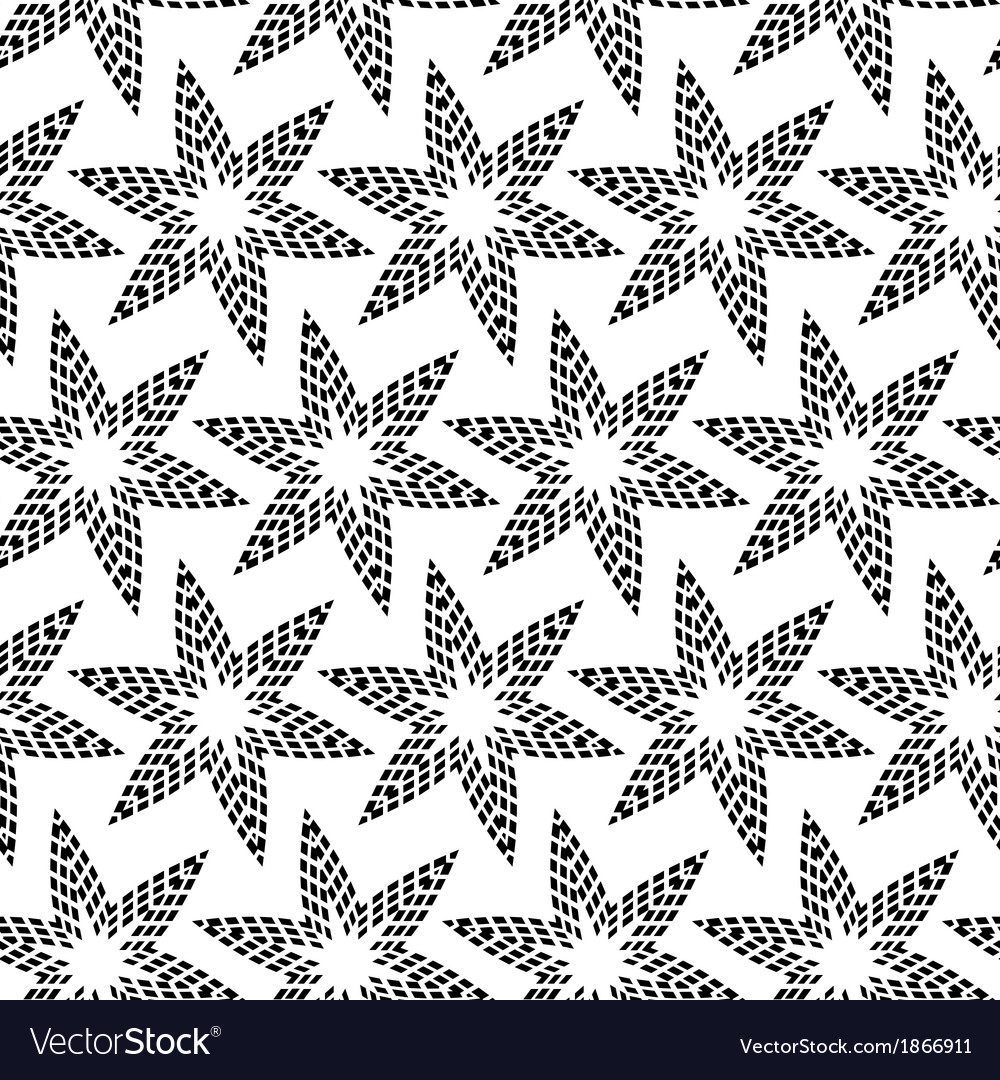 Halftone geometric seamless pattern