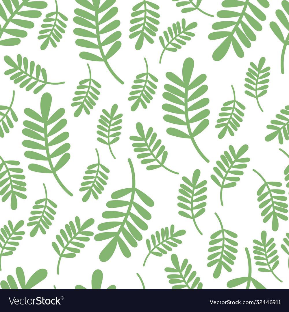 Leafy Seamless Pattern