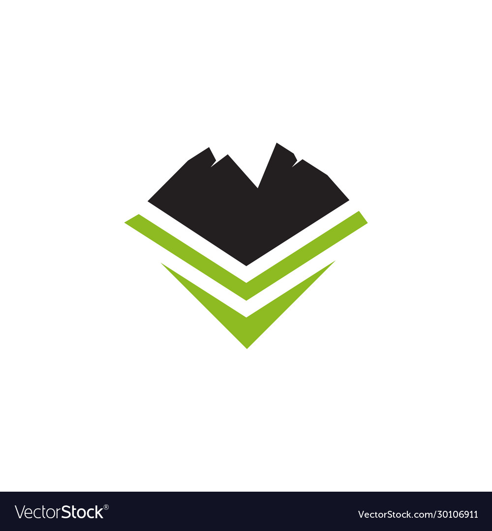 Designvorlage für das Design von Mountain Logo