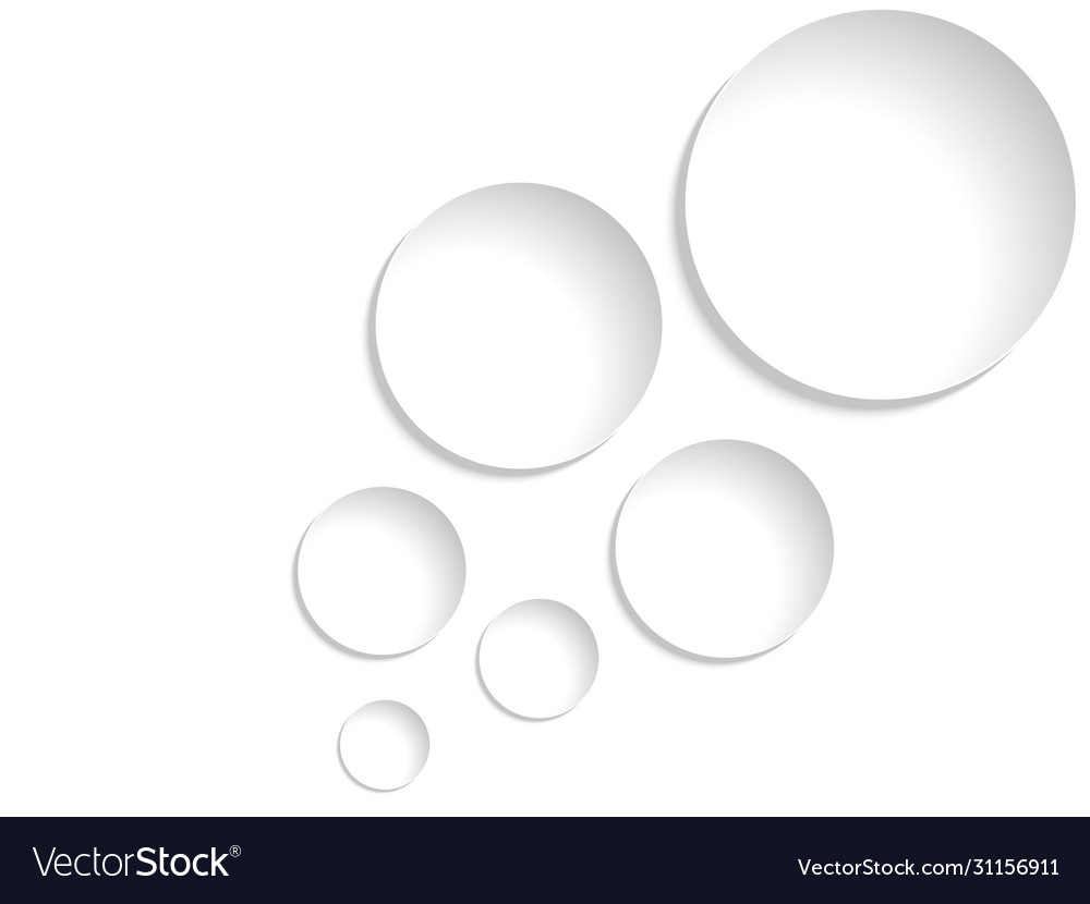 Paper Circles Abstract Background