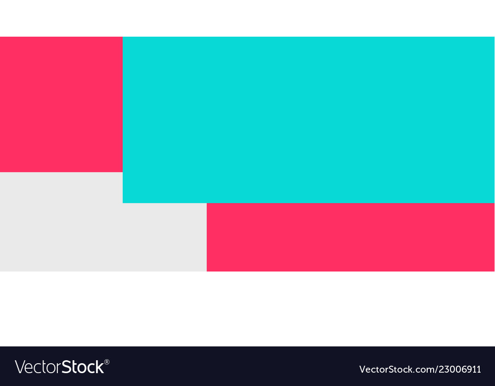 Pattern with a colored box white background vector image Pattern with a colored box white background