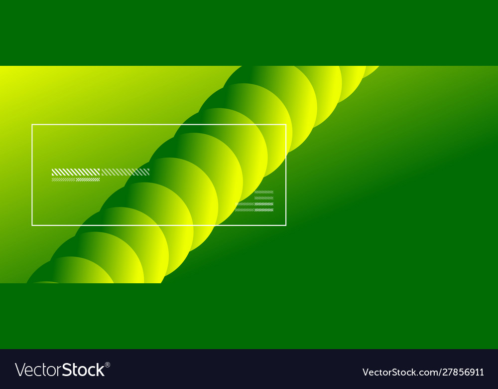 Simple abstract background with neon color circles