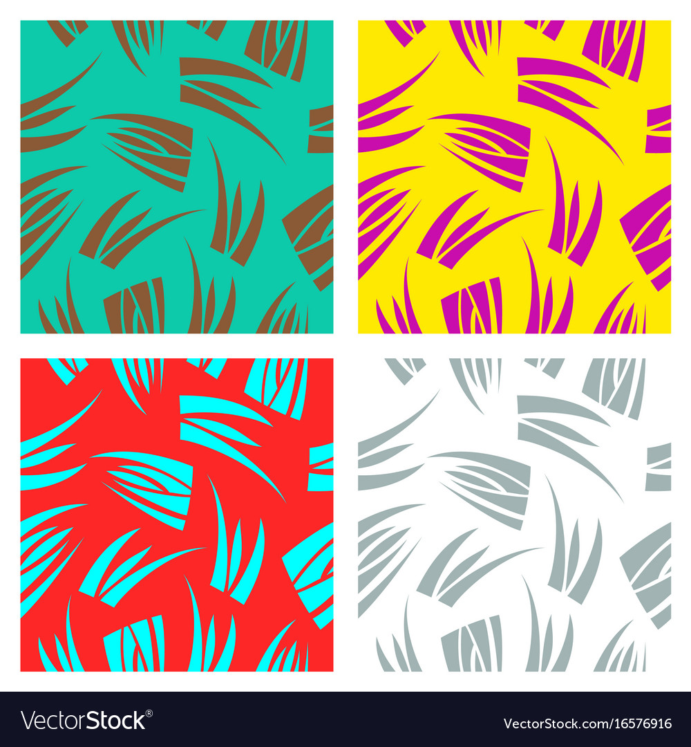 Assembly of patterns in bright style