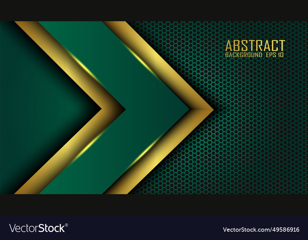 Corner arrows overlap background on space vector image Corner arrows overlap background on space
