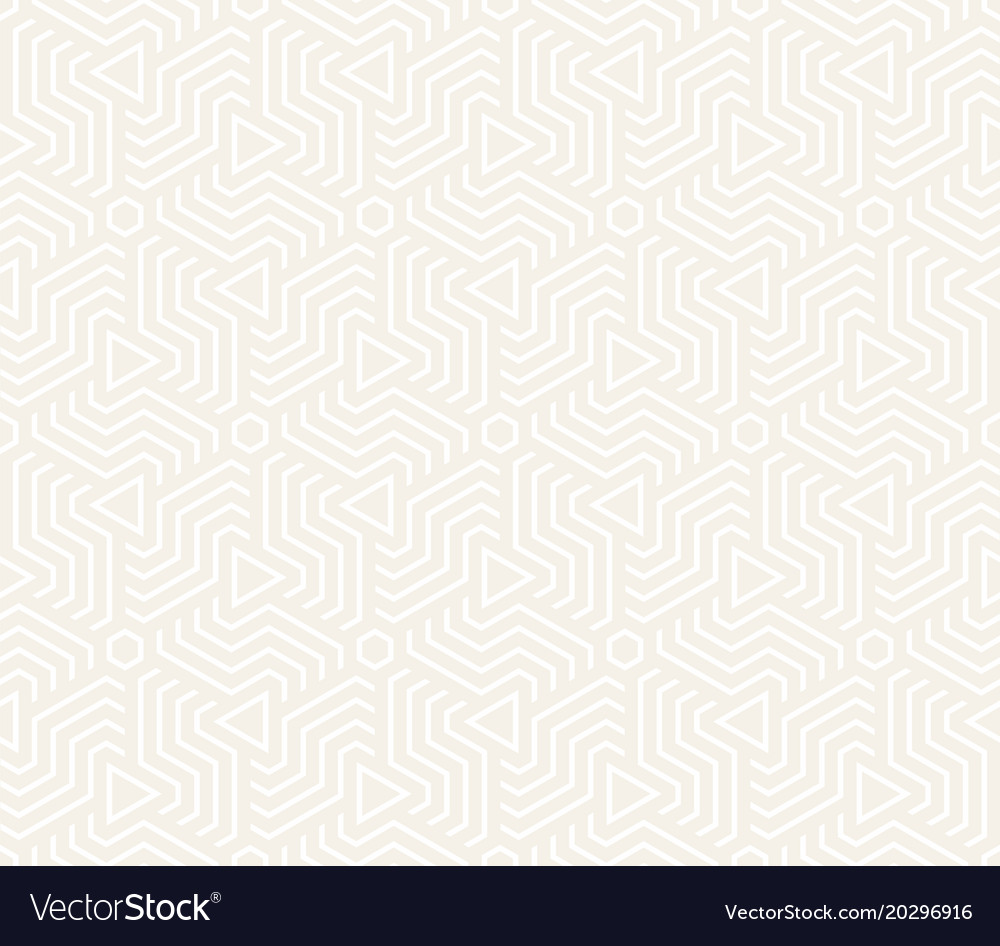 Geometric Triangle Pattern