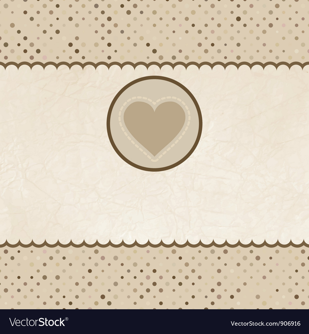 Heart Pattern Card Background