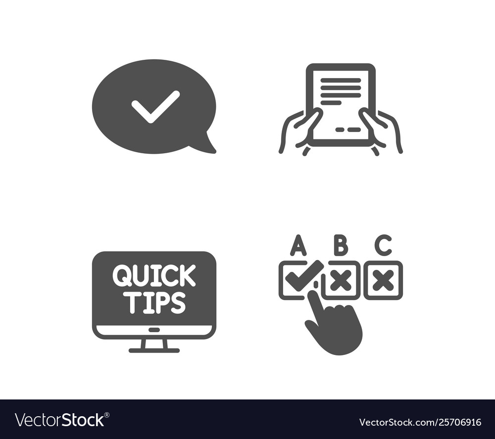 Receive file approved message and web tutorials vector image Receive file approved message and web tutorials