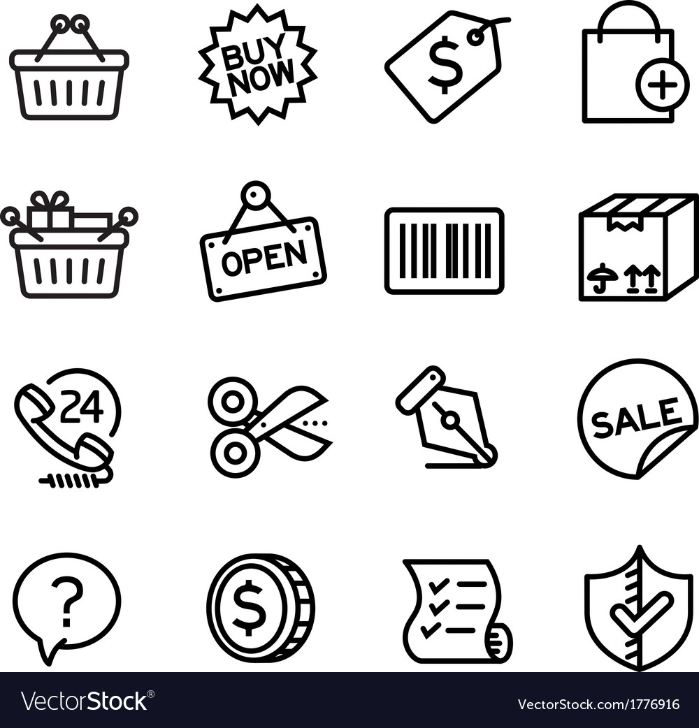 Shopping Cart Icons