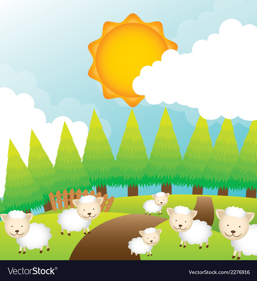 Spring and summer background