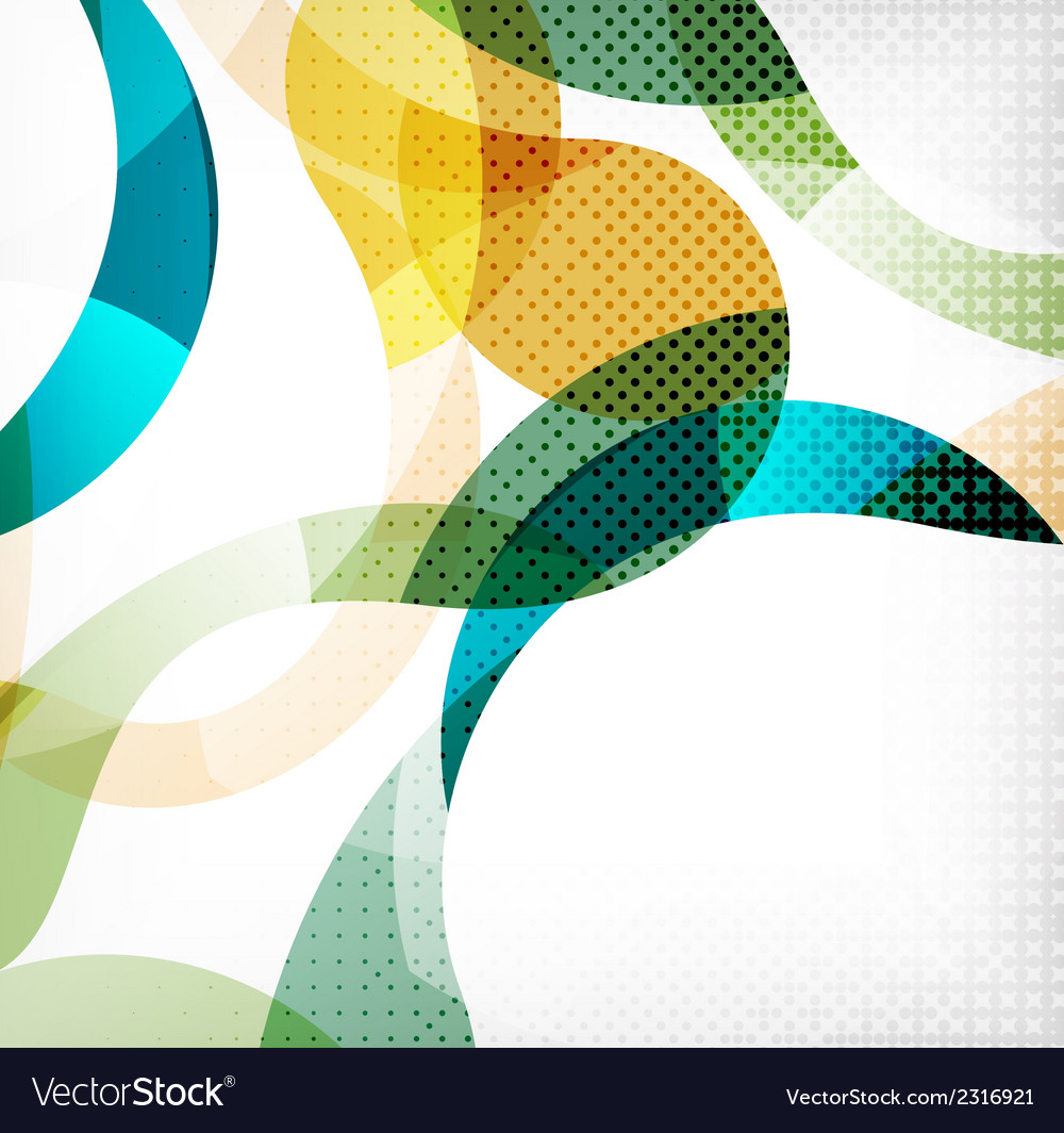 Abstract Swirl Wave Pattern