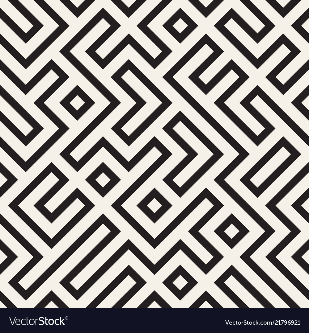 Irregular maze line lattice abstract geometric