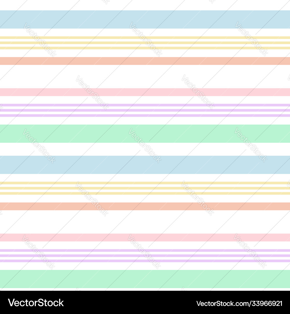 Rainbow stripe seamless pattern background in Vector Image