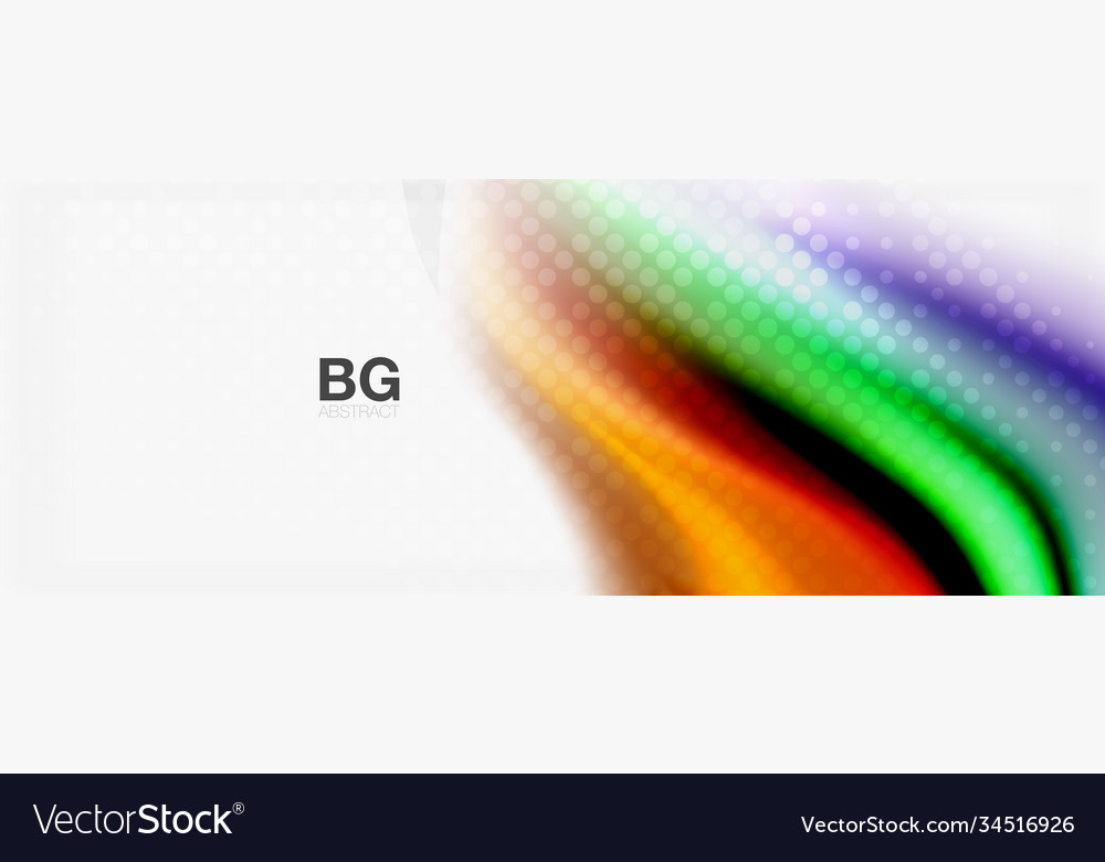 Abstract background smooth flowing lines blurred vector image Abstract background smooth flowing lines blurred