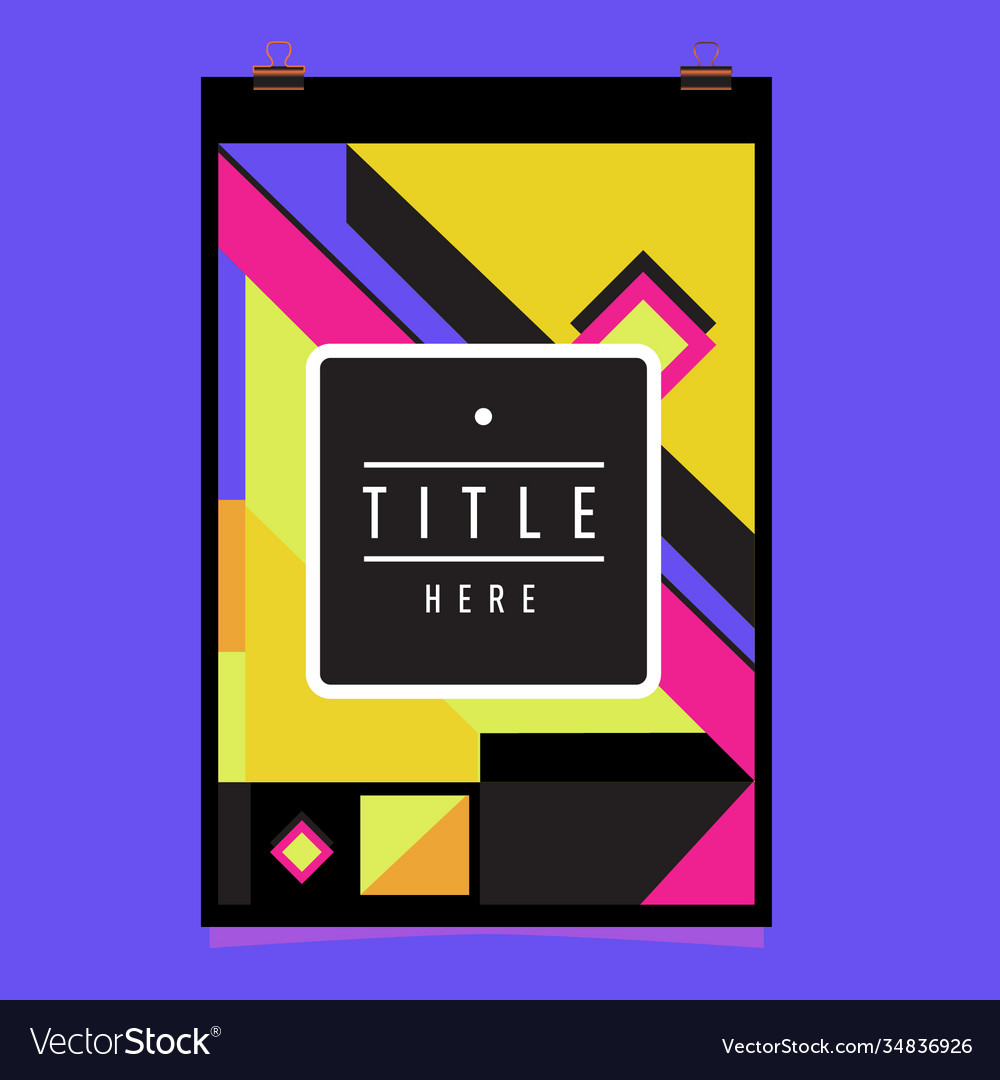 Abstract colorful geometric pattern background Vector Image Abstract colorful geometric pattern background