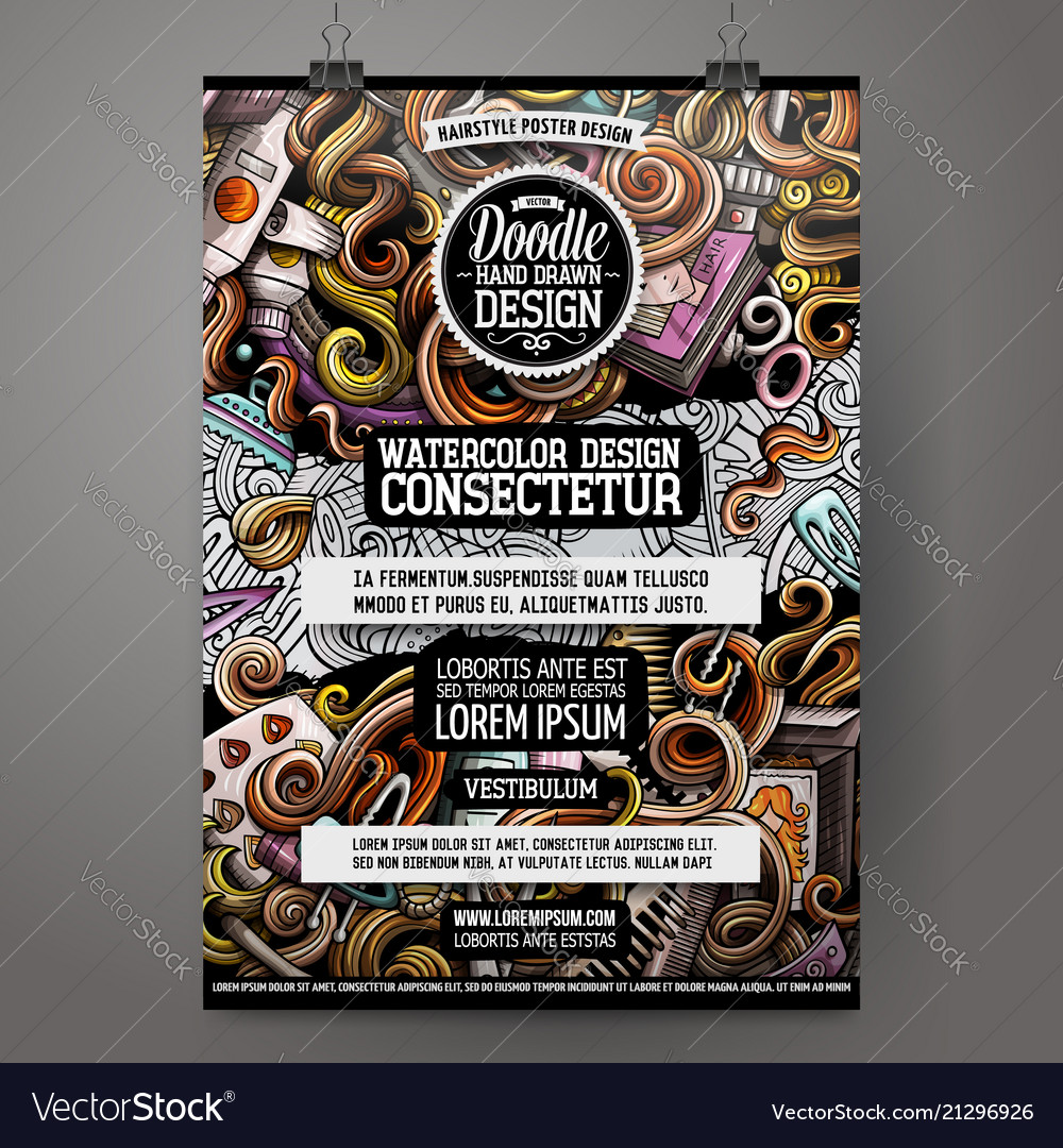 Hairstyle Poster Design