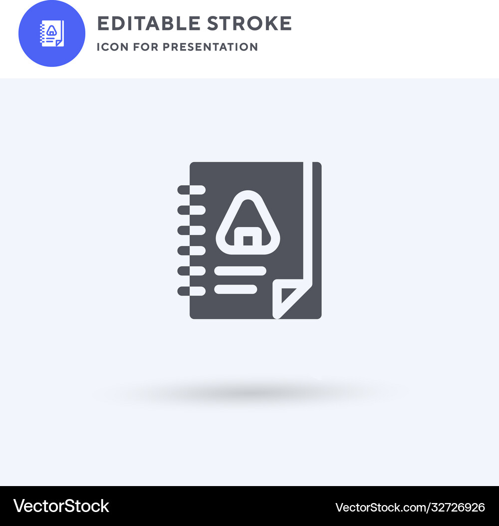 Menu icon filled flat sign solid Royalty Free Vector Image