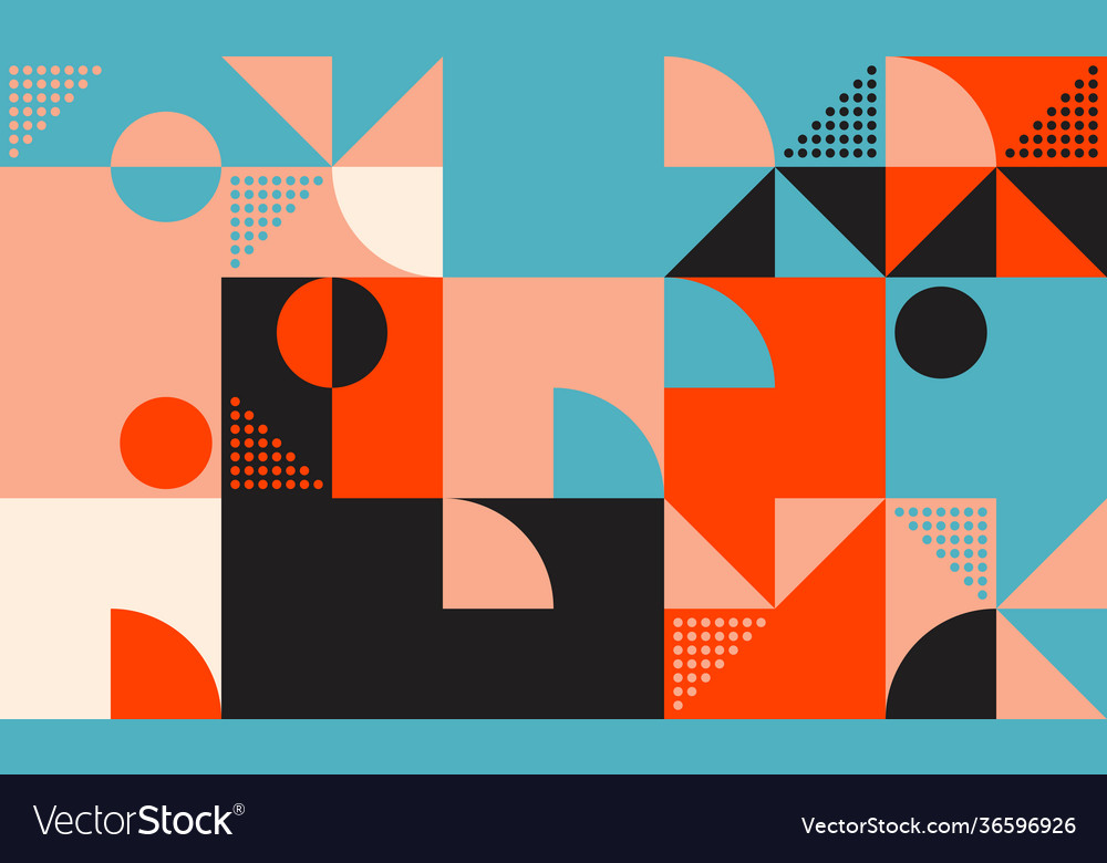 Neon abstract pattern design vector image Neon abstract pattern design