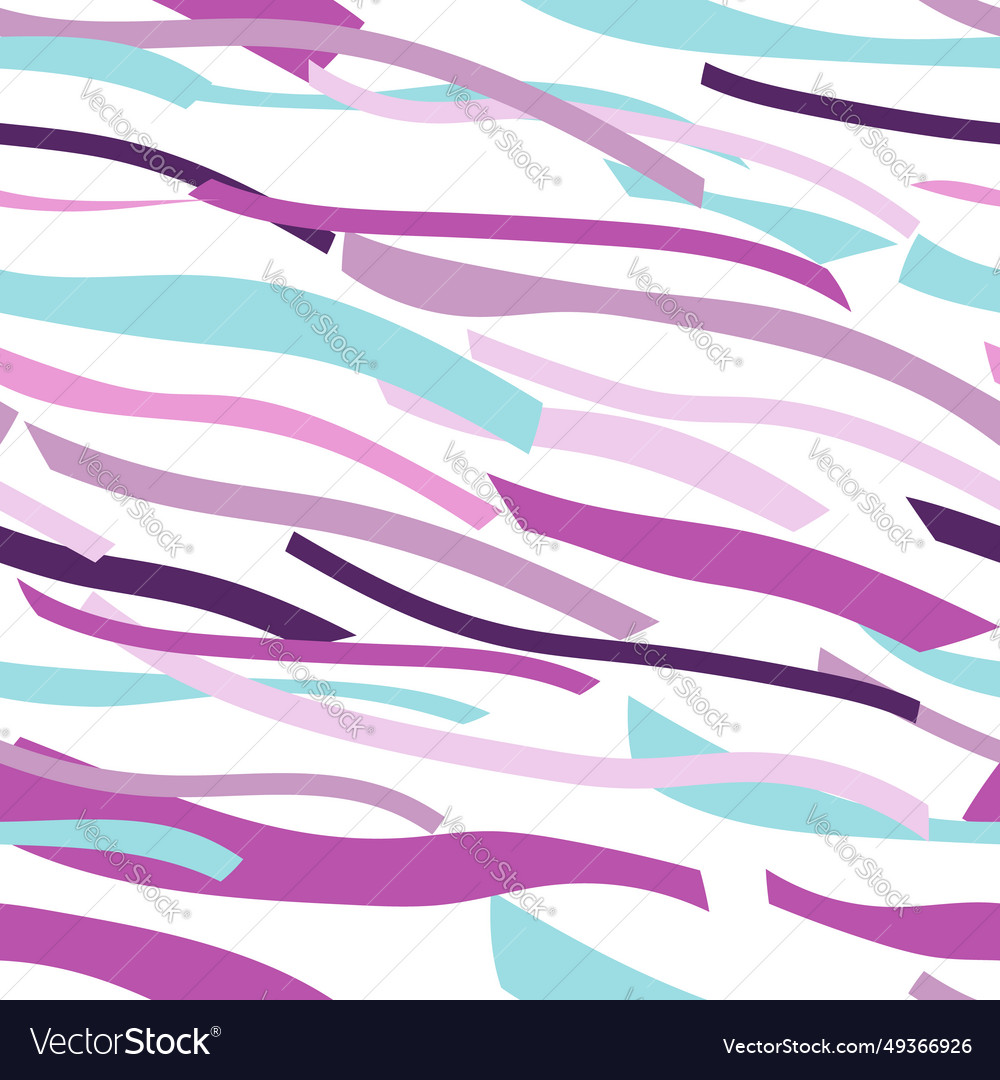Seamless pattern is made up of purple lines vector image Seamless pattern is made up of purple lines