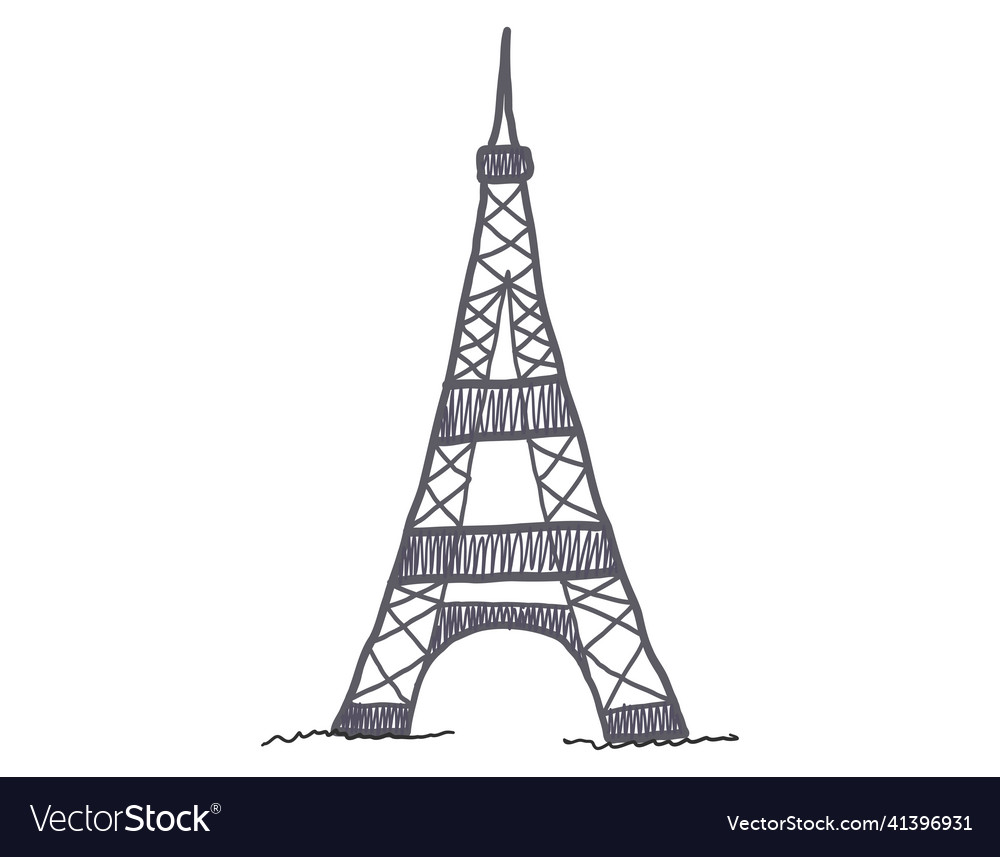 Eiffel tower Vector Image Eiffel tower