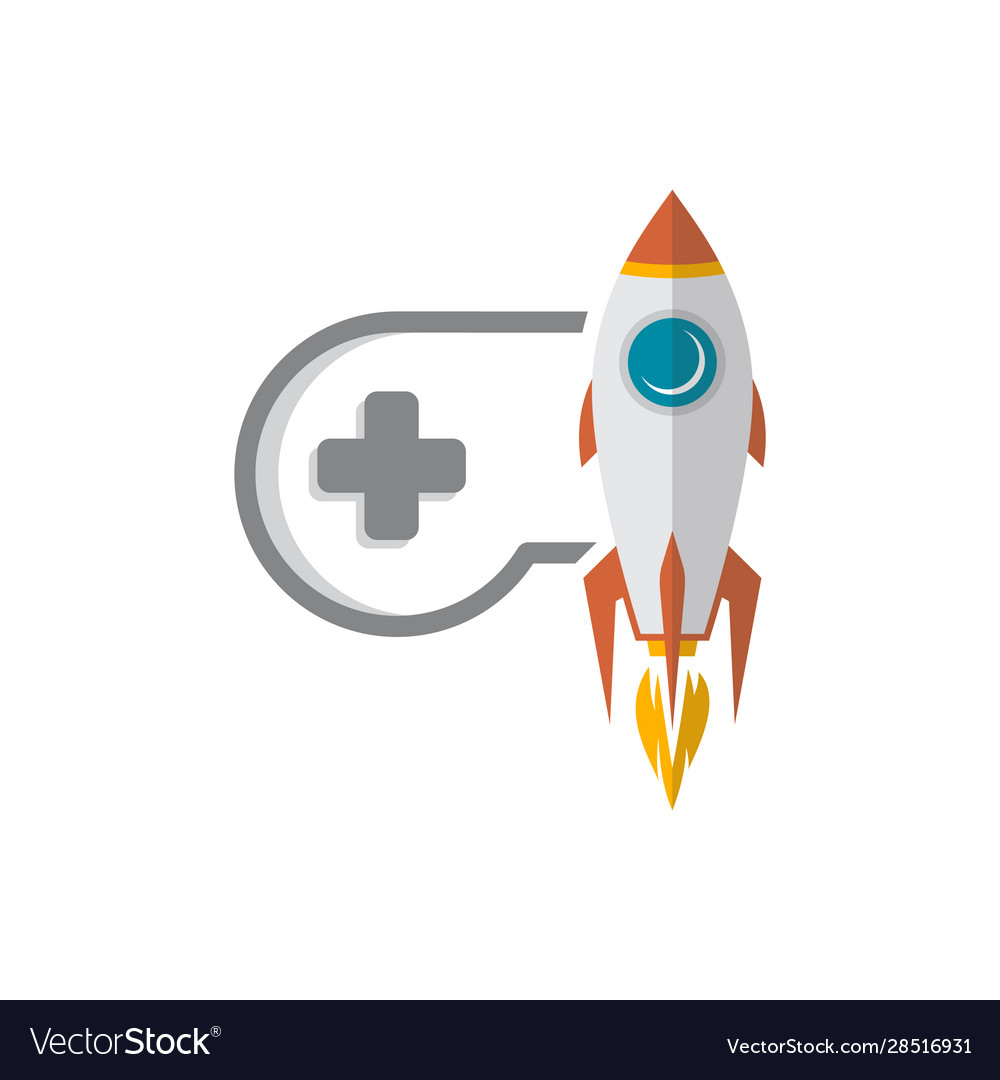 Rocket game console turbo speed joystick
