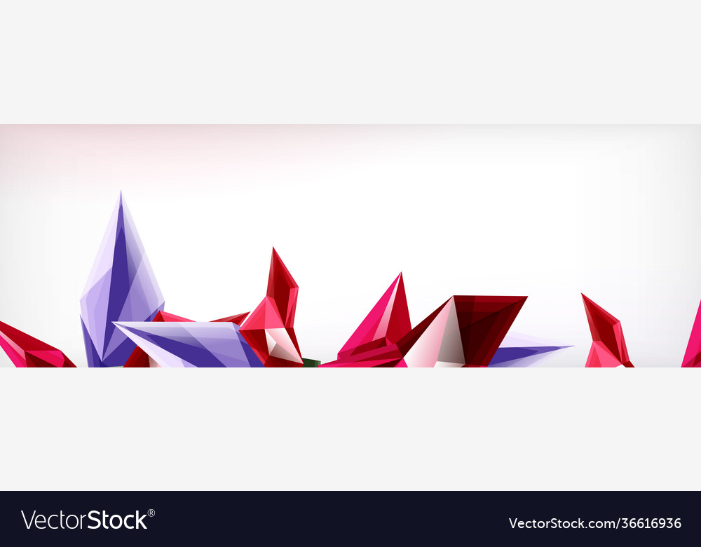 3d triangles and pyramids abstract vector image 3d triangles and pyramids abstract