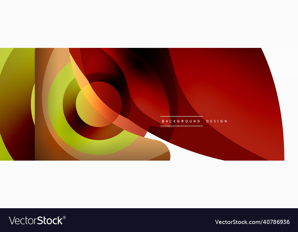 Abstract background with color geometric shapes