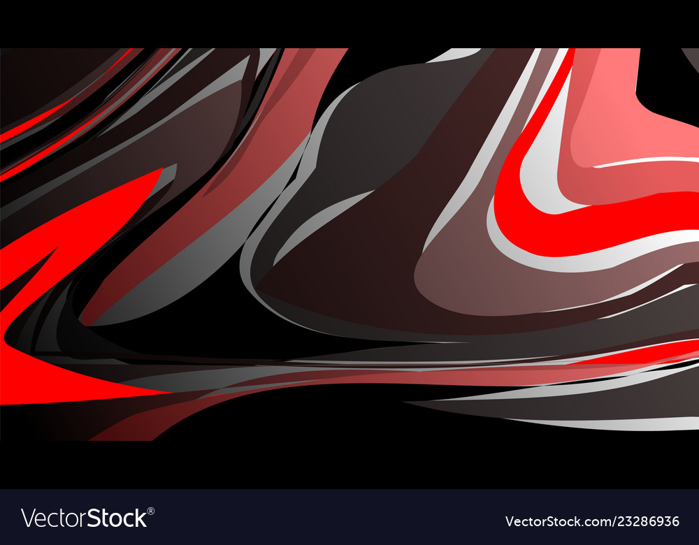 Abstract colorful background with red style wave vector image Abstract colorful background with red style wave