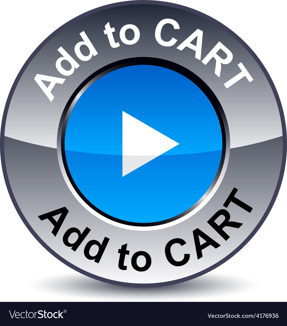 Add to cart round button