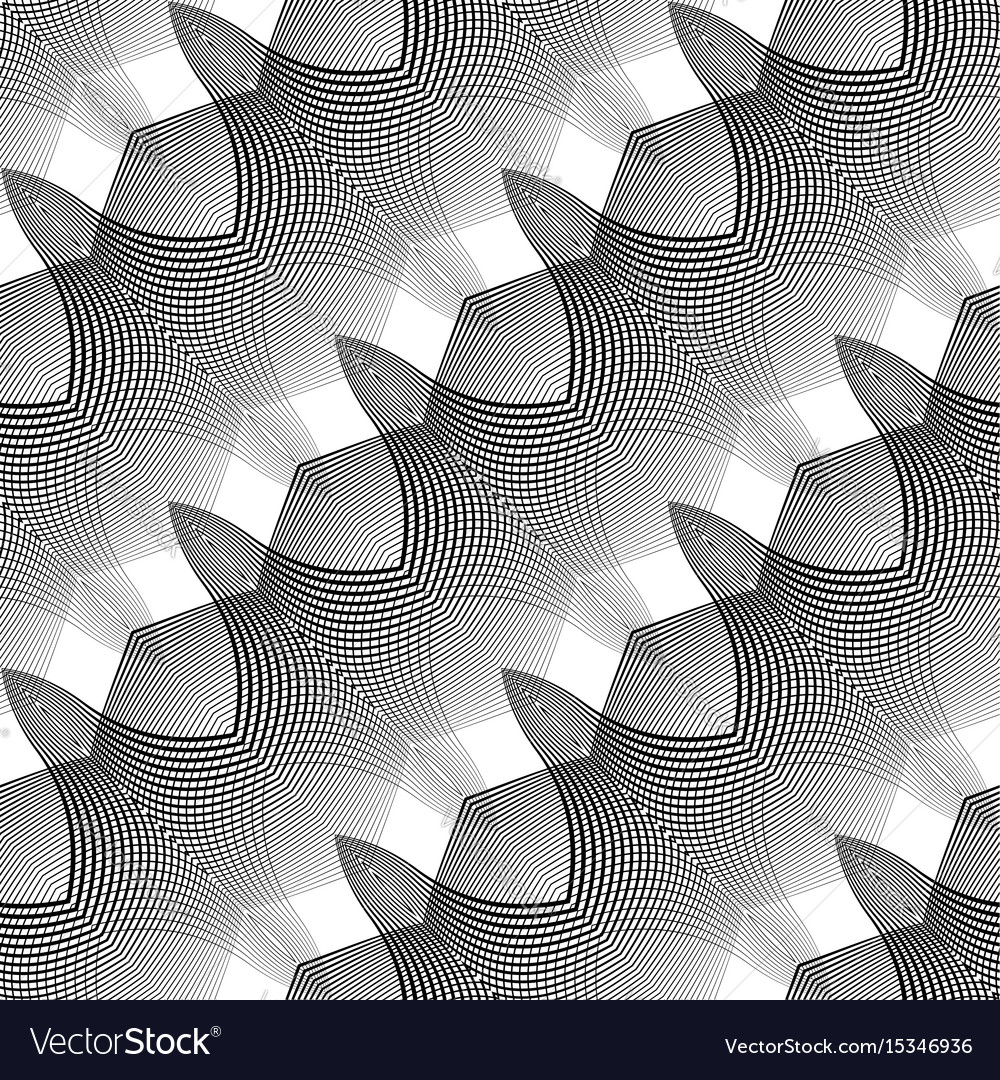 Design seamless monochrome grid pattern