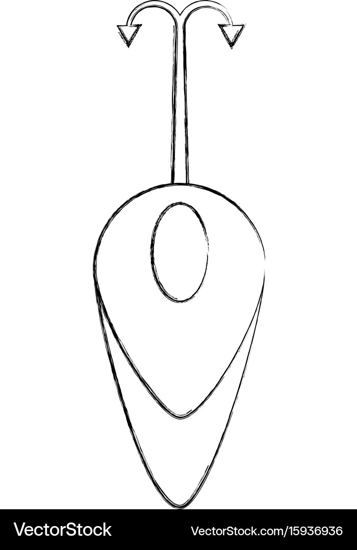 Fish hook isolated icon Royalty Free Vector Image