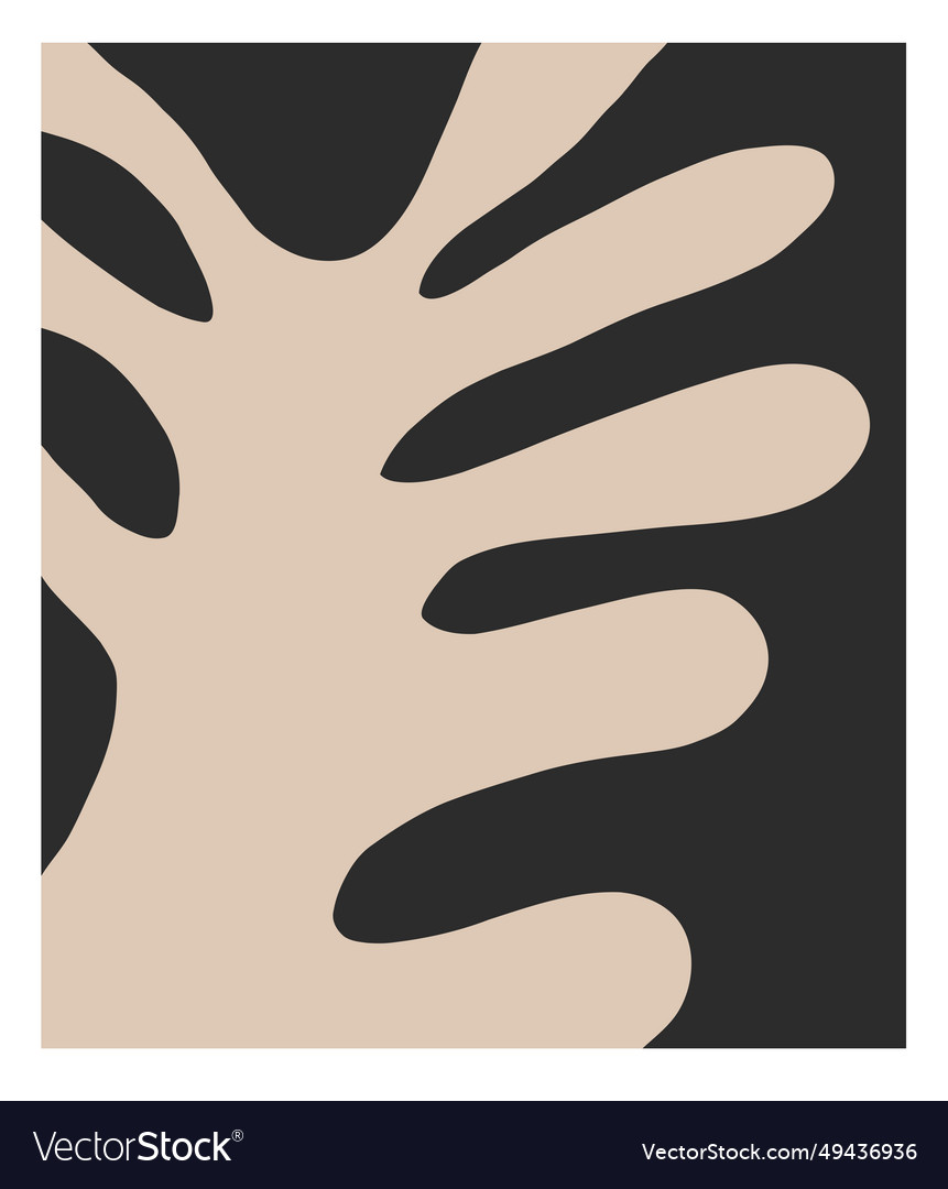 Hand drawn abstract graphic line art simple Vector Image