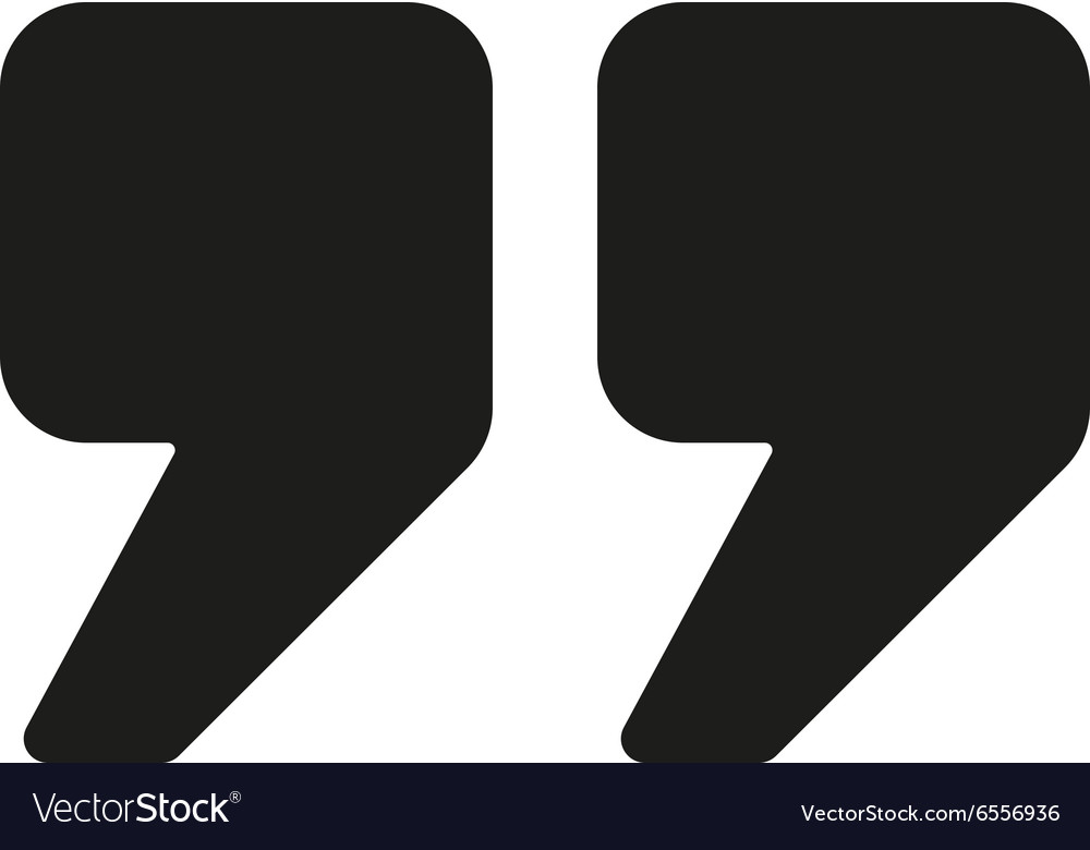 The Quote Icon Quotation Symbol Flat Royalty Free Vector Amazing Quote Symbol The Quote Icon Quotation Symbol Flat Royalty Free Vector Amazing Quote Symbol