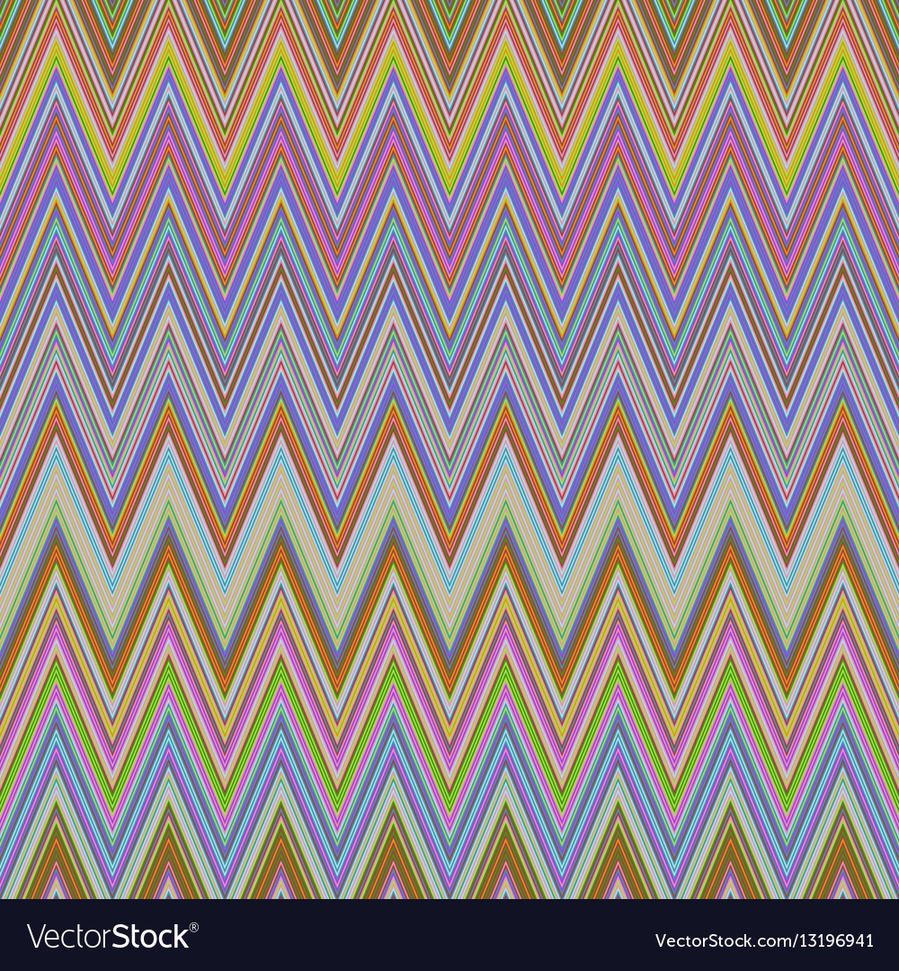 Colorful zigzag stripe pattern background design