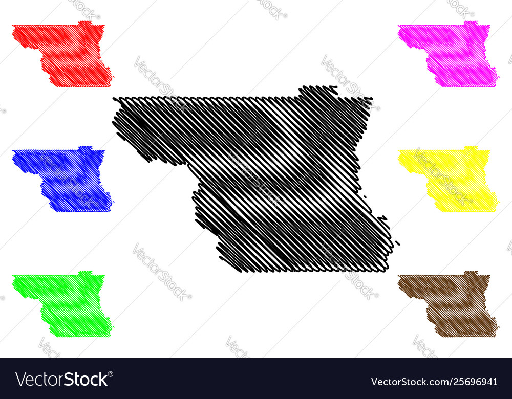 Colusa county california counties Royalty Free Vector Image